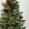 3ft. Pre-Lit Artificial Christmas Tree with Pinecones, Clear Lights